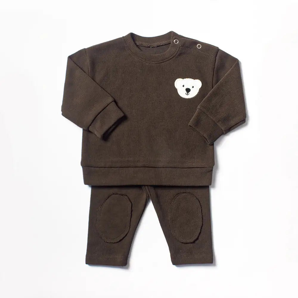 100% Organic Cotton Unisex 2-Piece Set - Cozy & Stylish for Spring & Autumn