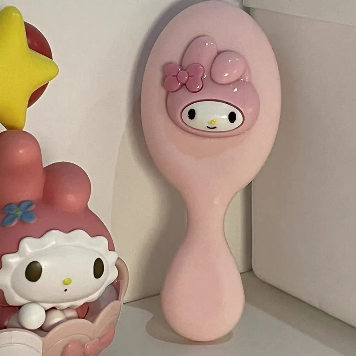 Cutie Character Hair Brush with Hello Kitty Design