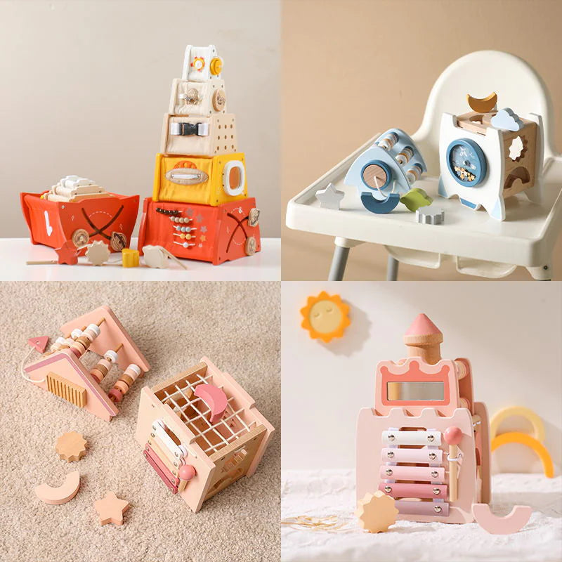 Interactive Stacking Toy Variety– Creative Play Set for Toddlers and Preschoolers