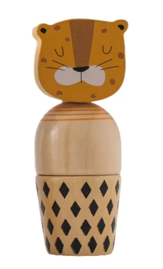 Interactive Wooden Animal Toy – Sensory and Intelligence Development for Kids