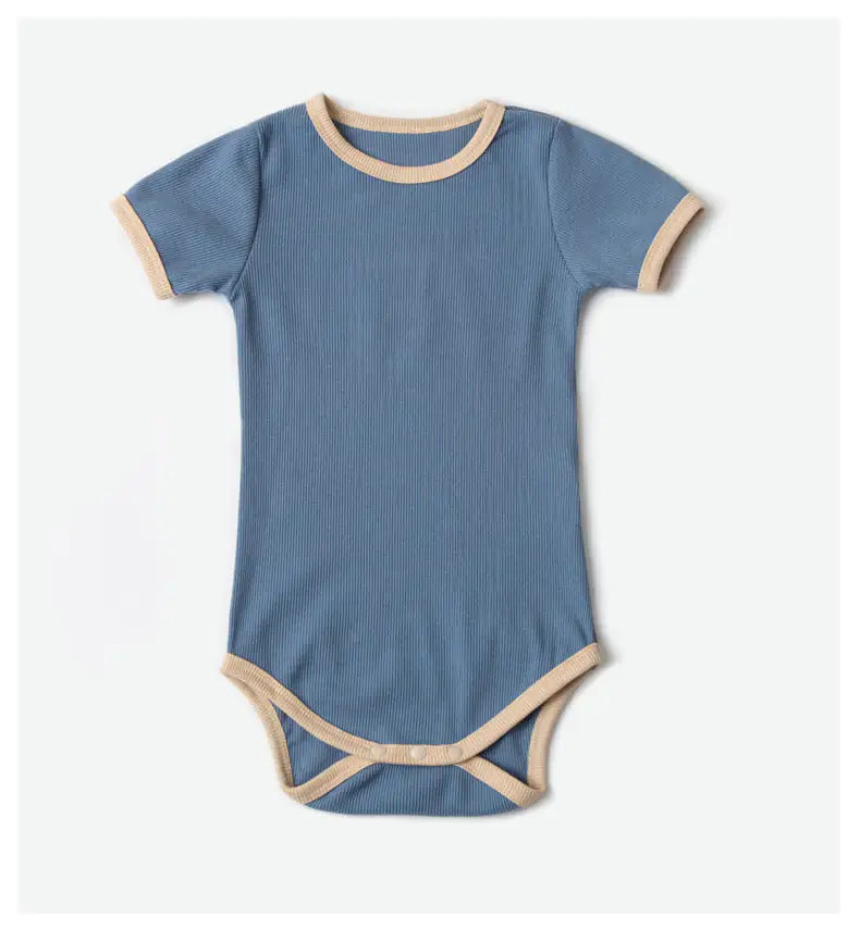 Soft & Simple Infant Basics Romper – Short Sleeve Comfort