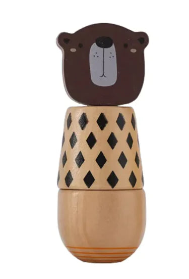 Interactive Wooden Animal Toy – Sensory and Intelligence Development for Kids