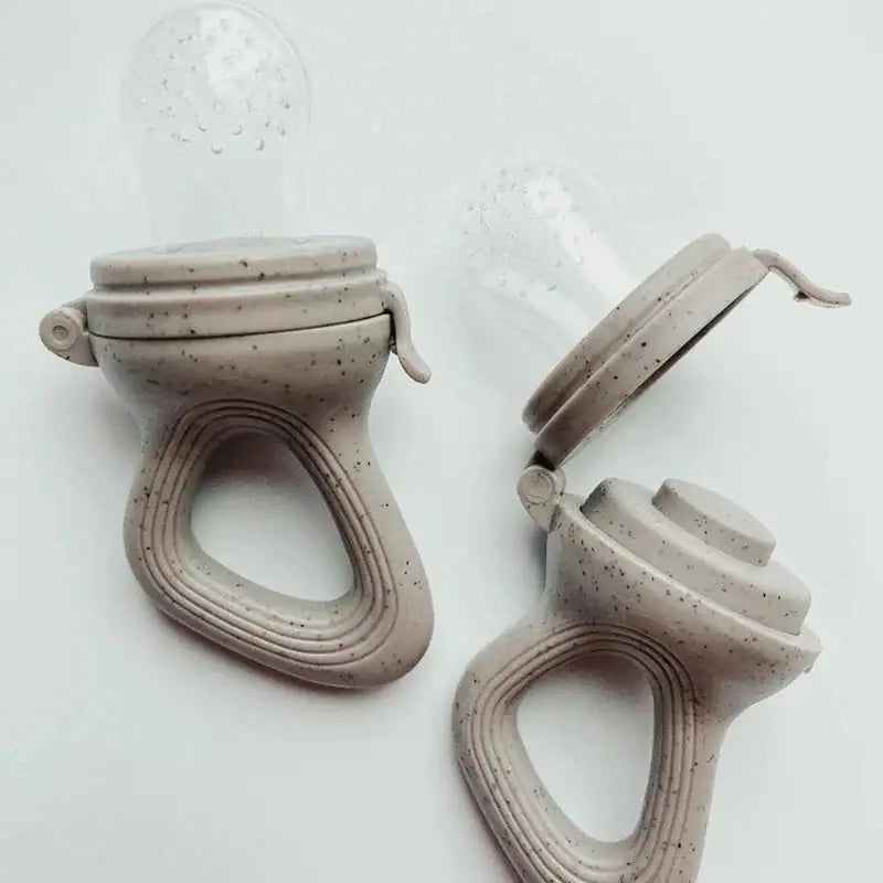 Baby Fruit Nibbler - Safe & BPA-Free Fresh Fruit Feeder
