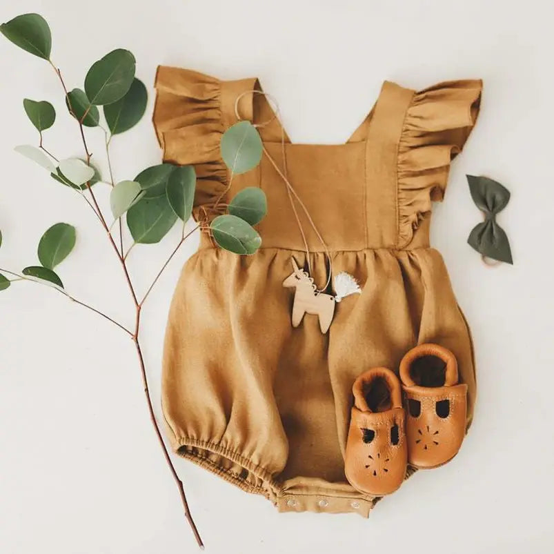 Vintage Linen Cotton Children's Clothing Collection