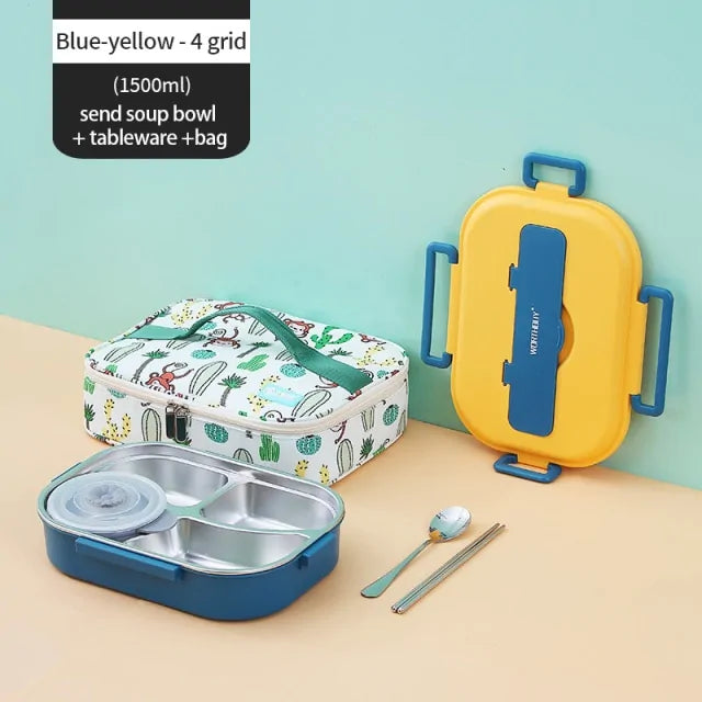 Portable Kids Lunch Box – Colorful, Durable, and Practical for On-the-Go Meals