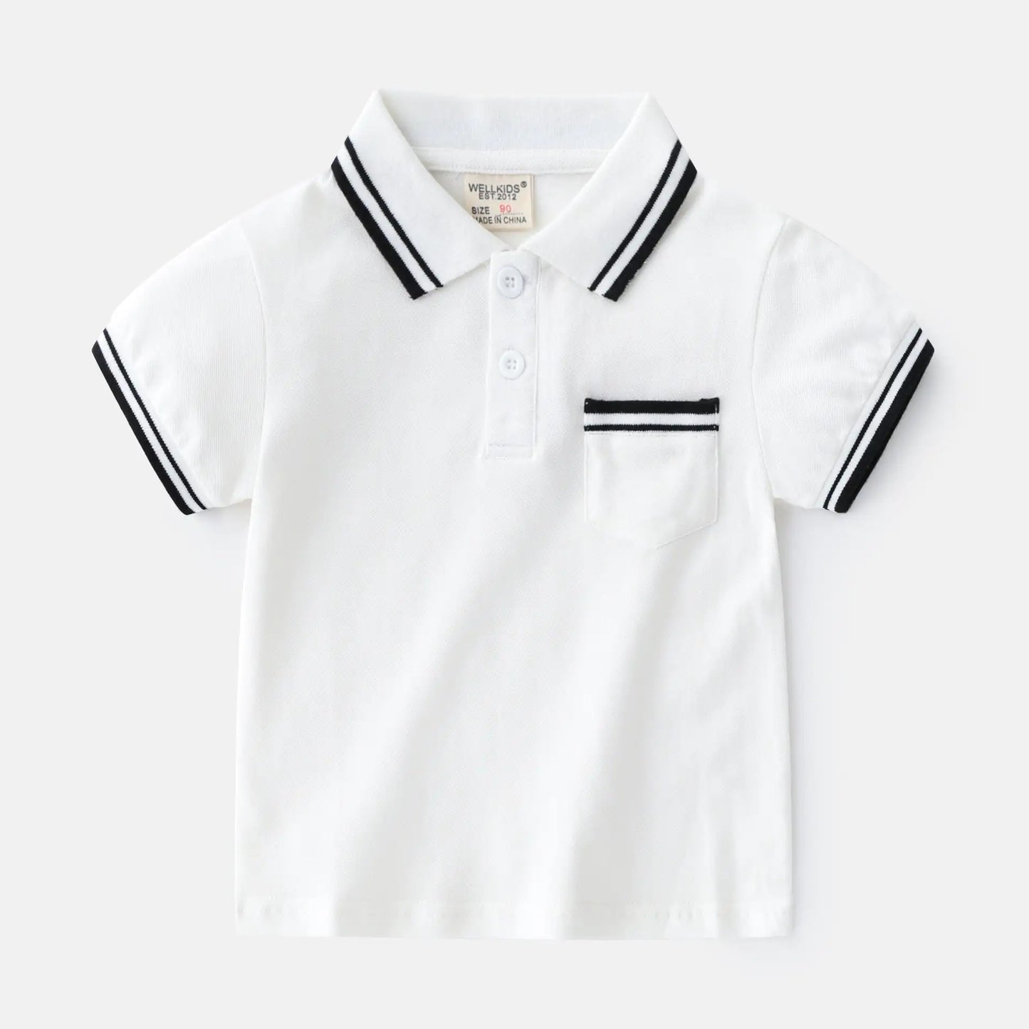 Casual Short Sleeve Cotton T-Shirt for Boys – Soft & Breathable