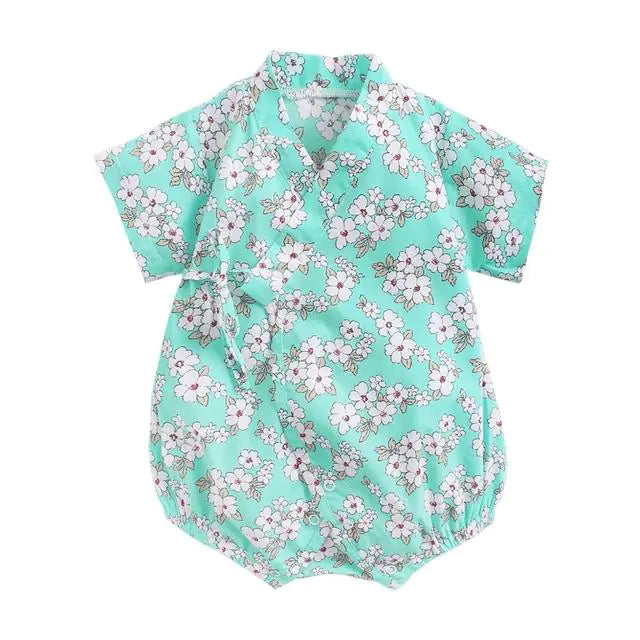 Lightweight Summer Kimono Outfit for Babies