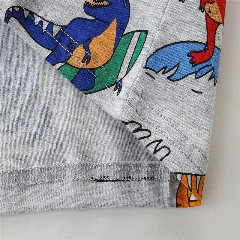 Dino Surf Adventure T-shirt for Boys
