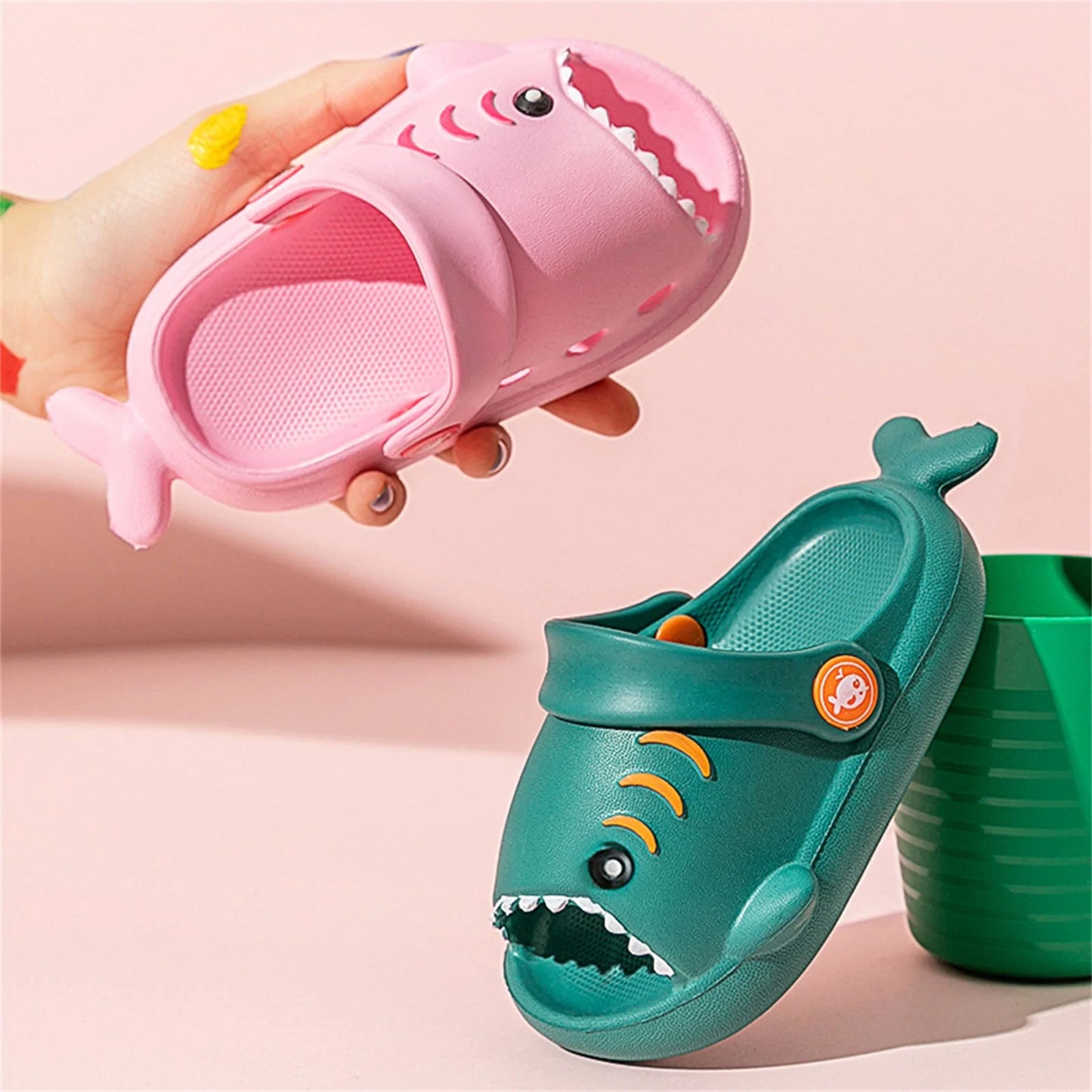 Summer Fun Shark Baby Sandals – Cute, Comfortable & Durable for Little Feet