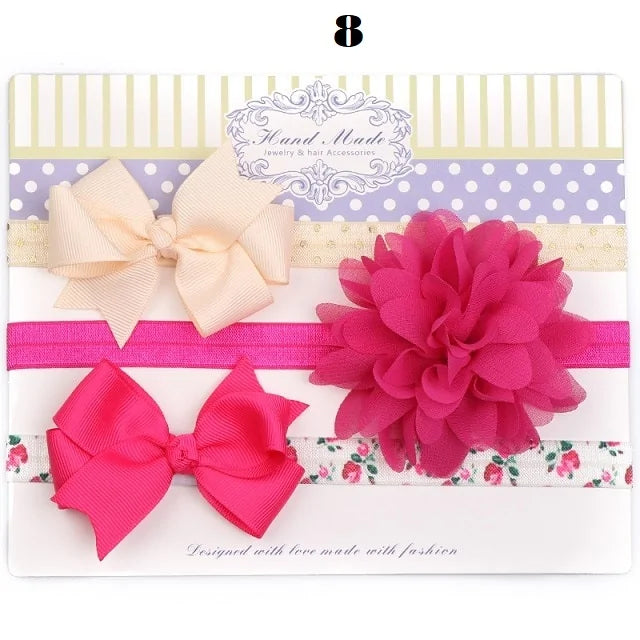 Sweet Light-Colored Headband for Baby Girls