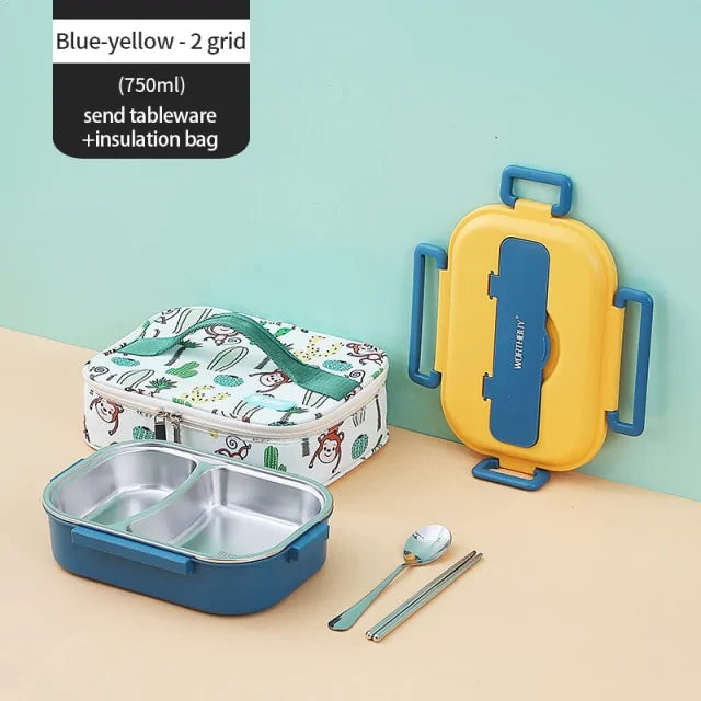 Portable Kids Lunch Box – Colorful, Durable, and Practical for On-the-Go Meals