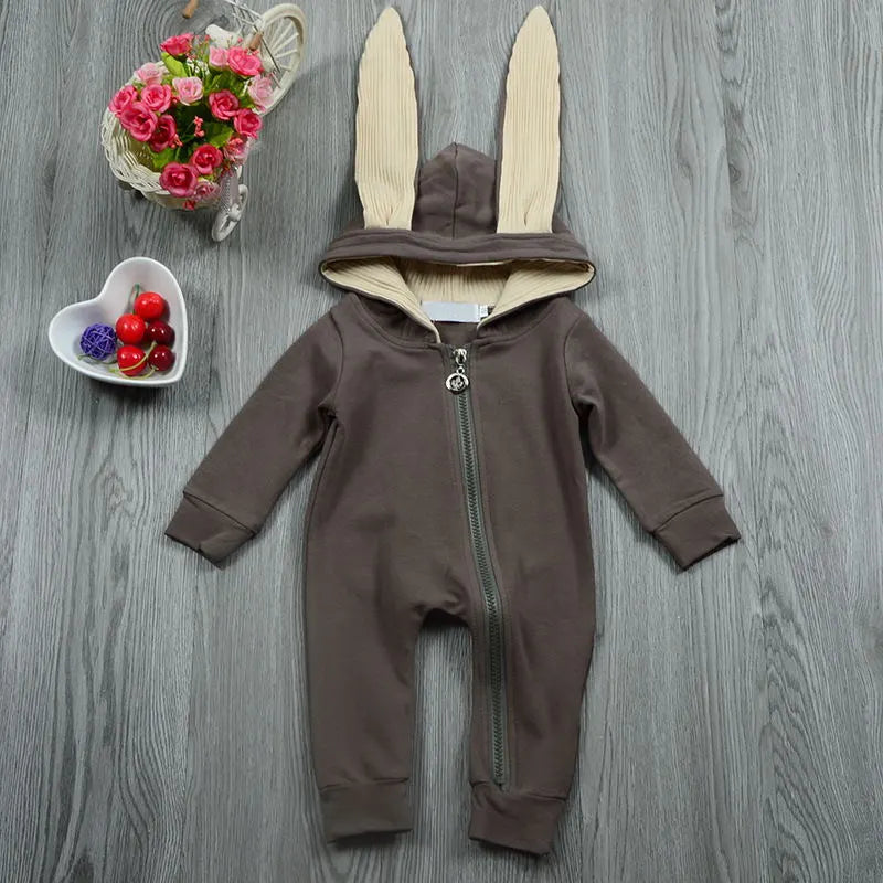 Cotton Baby Bunny Jumpsuit Romper – Soft, Stylish, and Comfortable