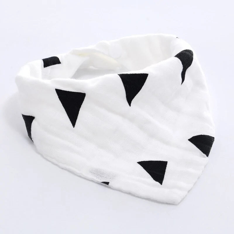 Premium 100% Cotton Baby Bibs – Ultra-Absorbent & Comfortable