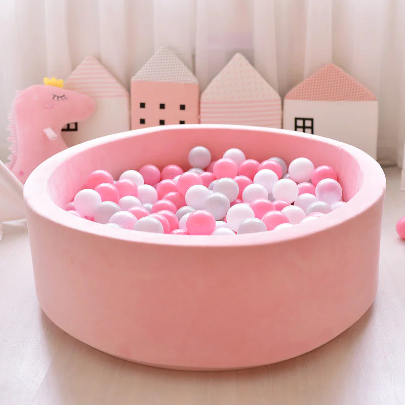Premium Kids Ball Pit with Soft Velvet and Memory Foam