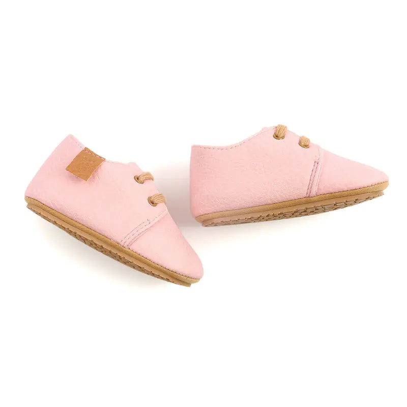 Multicolor Retro Leather Baby Shoes – Stylish, Comfortable, and Non-Slip for First Steps for Ages 0-18 Months