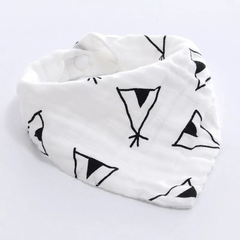 Premium 100% Cotton Baby Bibs – Ultra-Absorbent & Comfortable