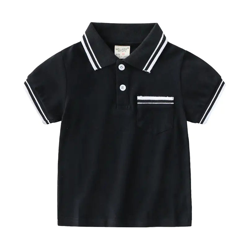 Casual Short Sleeve Cotton T-Shirt for Boys – Soft & Breathable