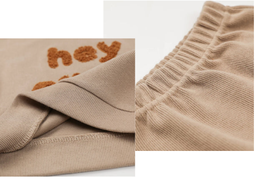 100% Organic Cotton Unisex 2-Piece Set - Cozy & Stylish for Spring & Autumn