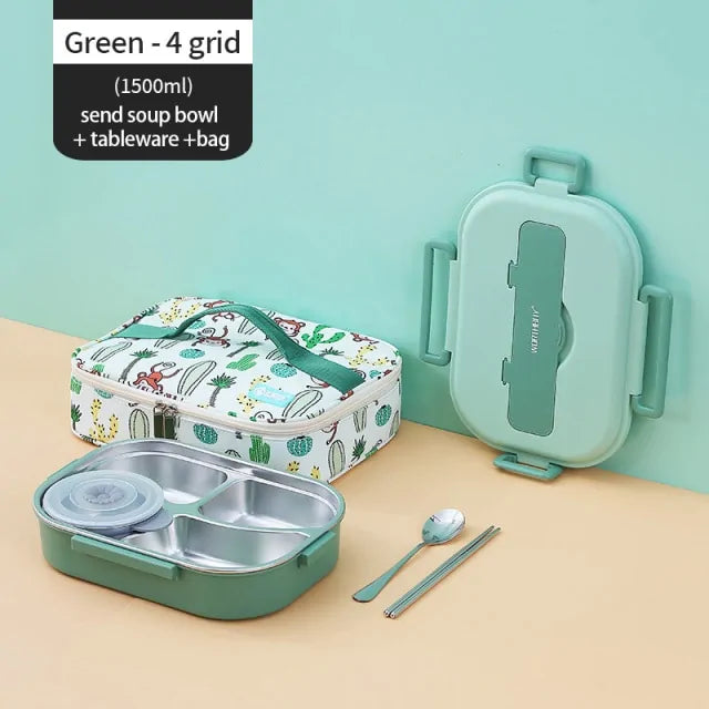 Portable Kids Lunch Box – Colorful, Durable, and Practical for On-the-Go Meals