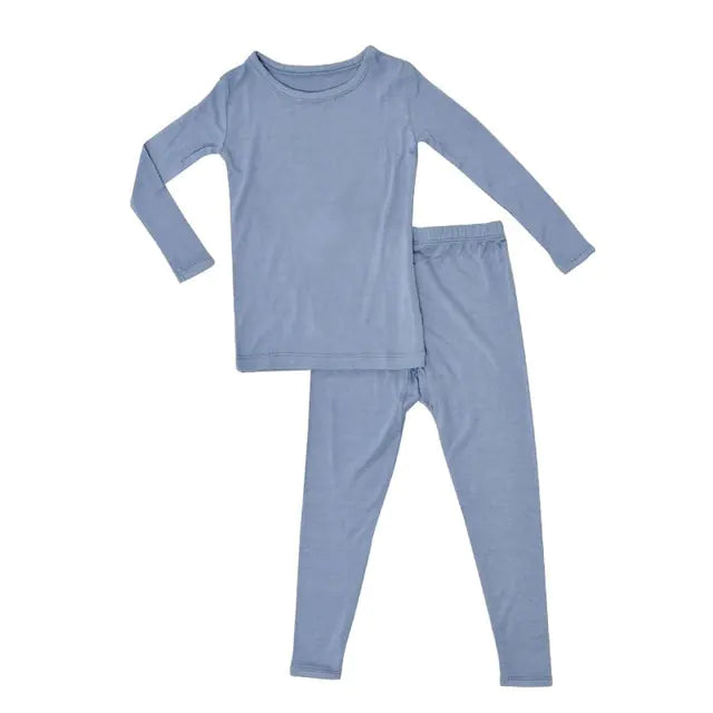 Bamboo Fiber Toddler Long Sleeve Sleepwear Set