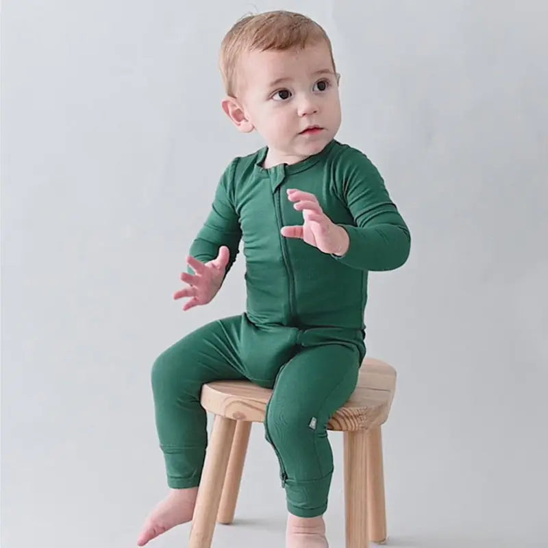 Bamboo Fiber Baby Romper – Soft, Breathable, and Moisture-Wicking Comfort