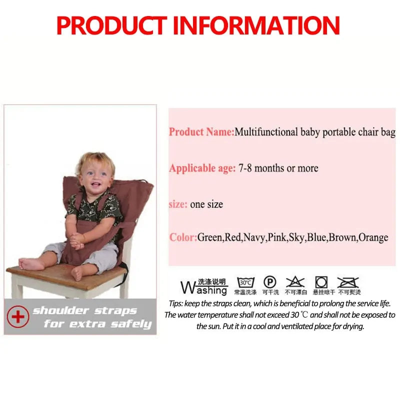 Baby Portable Seat – Comfortable, Lightweight, and Easy to Use