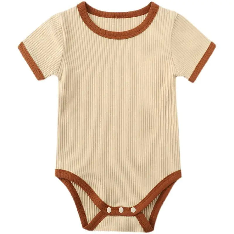 Soft & Simple Infant Basics Romper – Short Sleeve Comfort