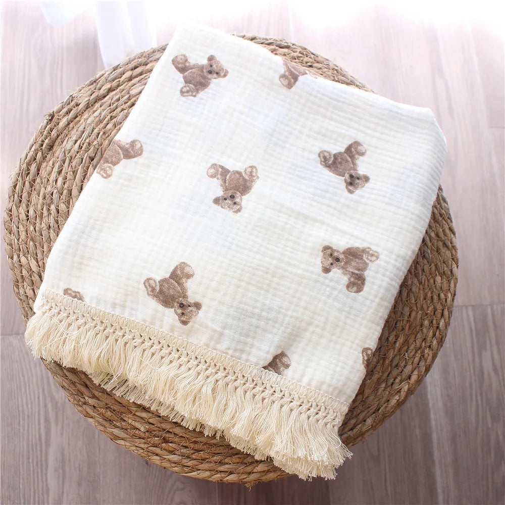 Organic Baby Bear Swaddle – Soft, Safe, and Eco-Friendly