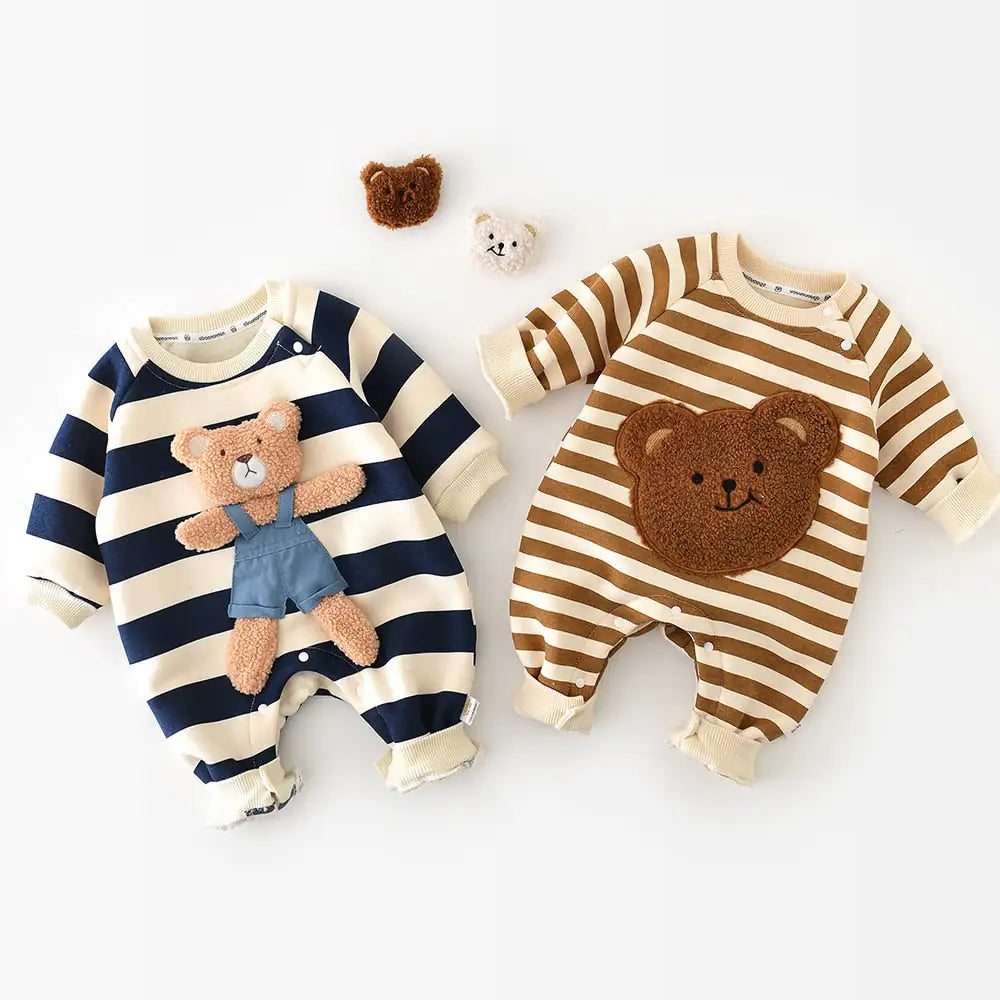 Little Bear Romper: Cozy Comfort & Charming Style for Baby