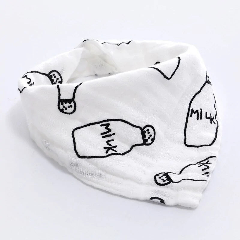 Premium 100% Cotton Baby Bibs – Ultra-Absorbent & Comfortable