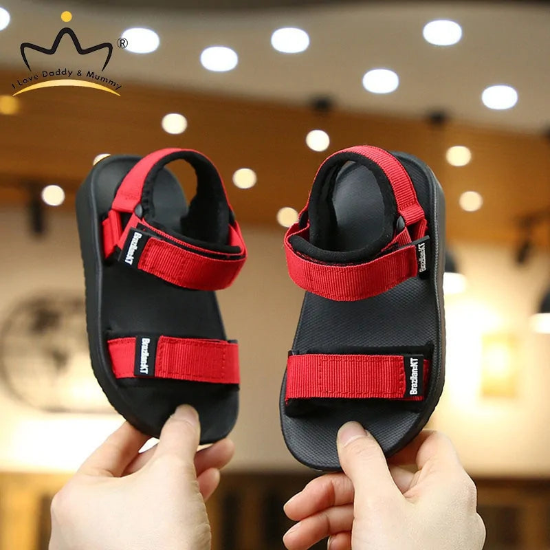 Summer Sandals for Kids – Comfortable & Stylish Canvas EVA Footwear for Active Little Feet