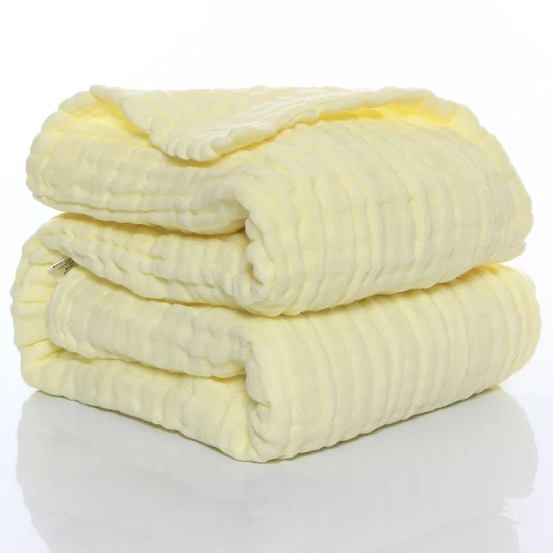 Organic Baby Muslin Swaddle Blanket – Soft, Comfortable, and Chemical-Free - Size 105x105cm