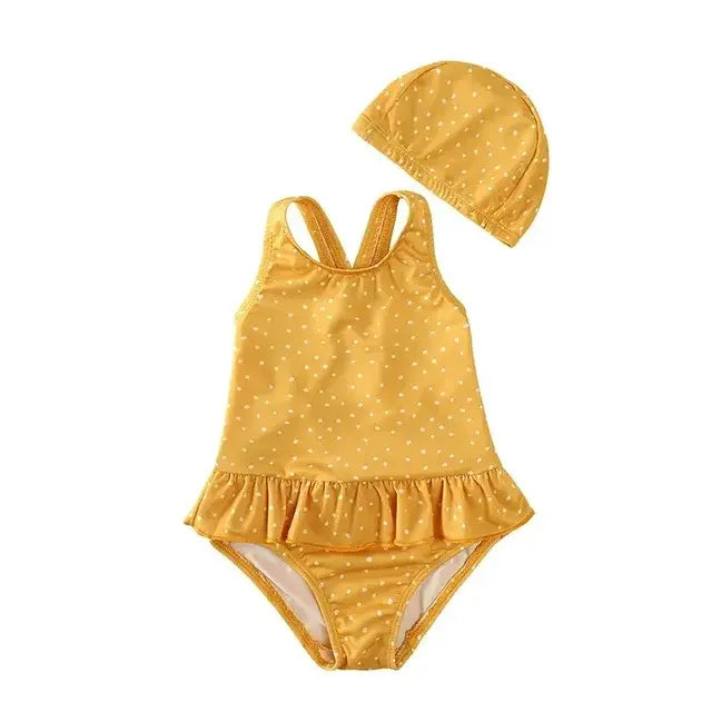Beach Babe Baby Girls' One-Piece Swimsuit