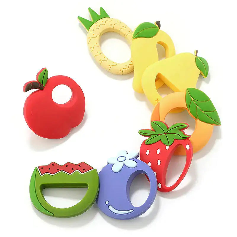 Premium Baby Teething Ring - Safe, Soft & BPA-Free