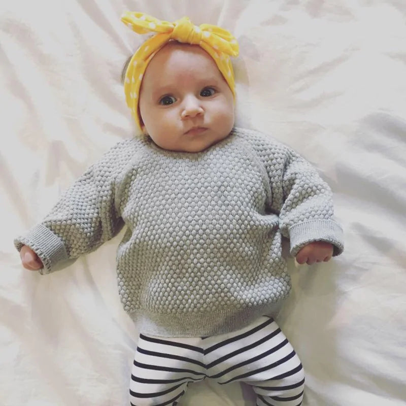 Sweet Light-Colored Headband for Baby Girls