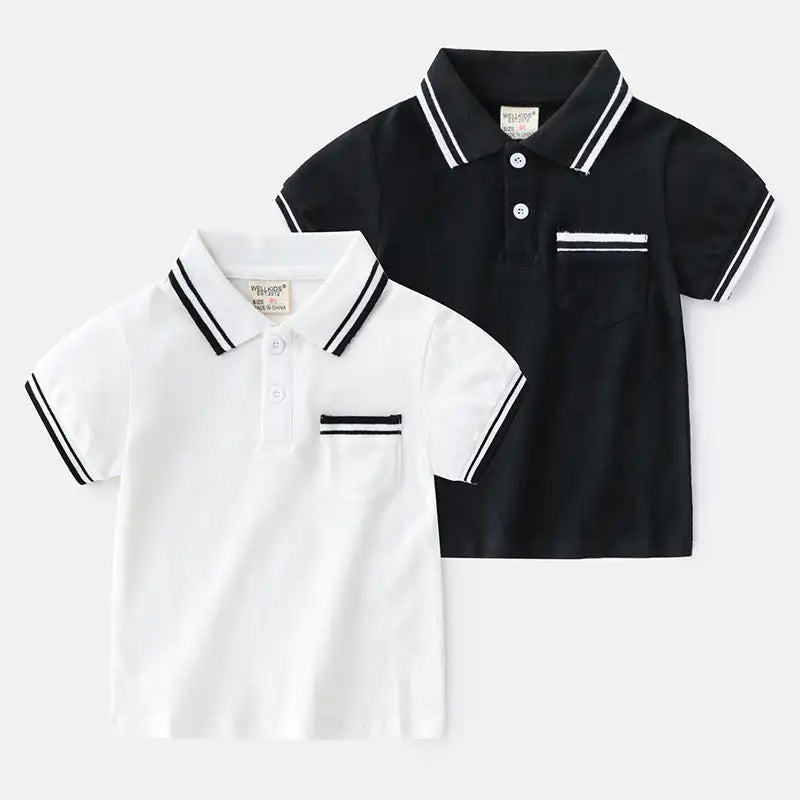 Casual Short Sleeve Cotton T-Shirt for Boys – Soft & Breathable
