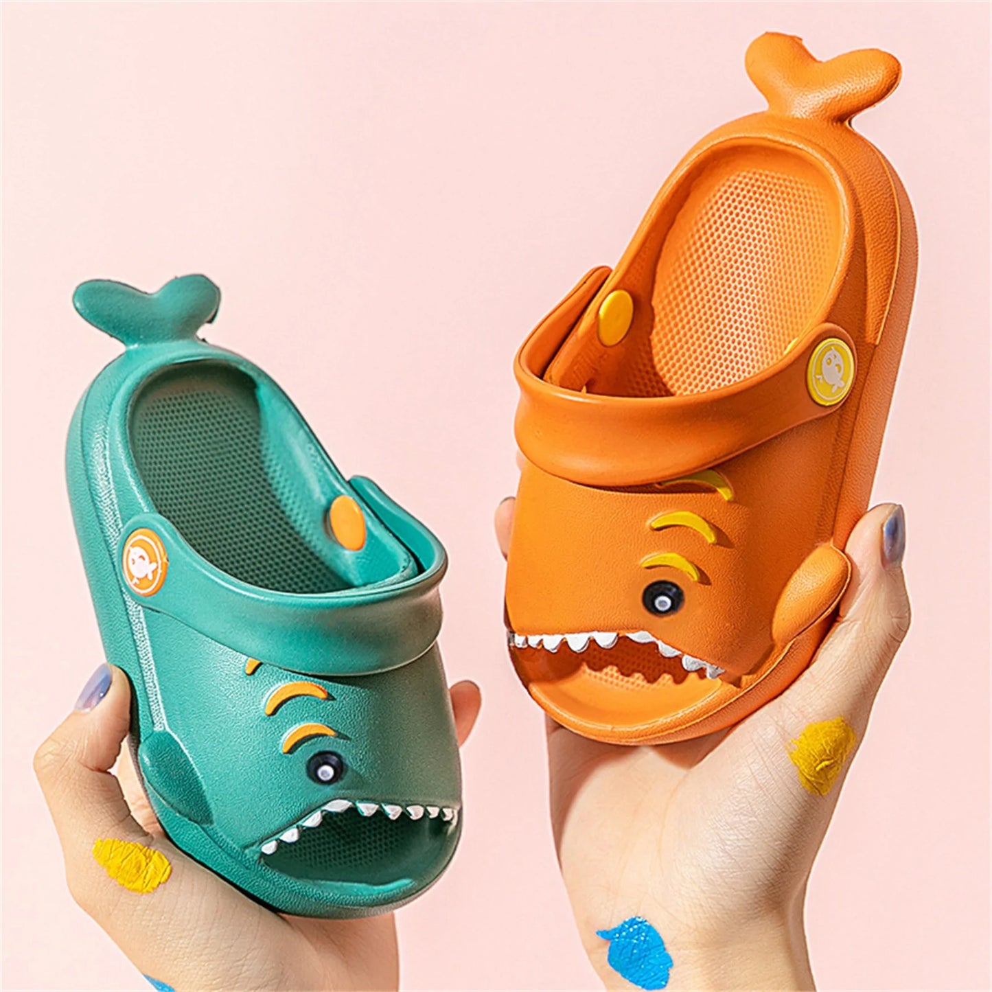 Summer Fun Shark Baby Sandals – Cute, Comfortable & Durable for Little Feet