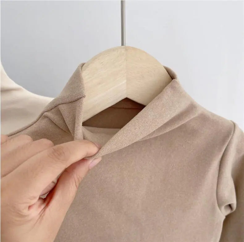 Kids Long Sleeve Turtleneck Top