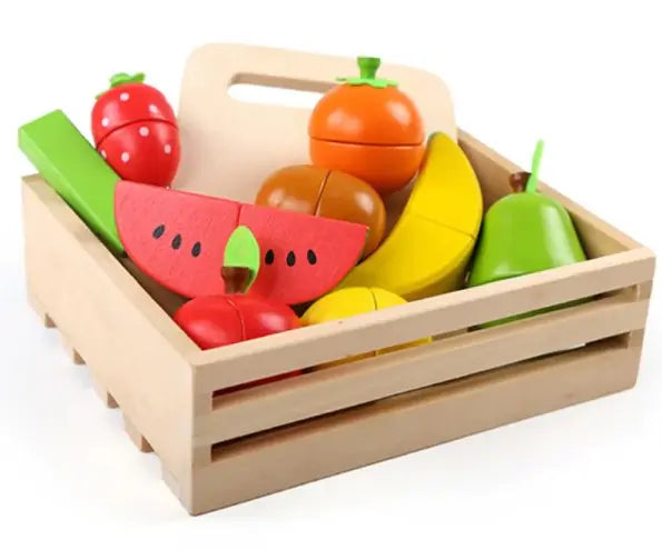 Fruit Cut & Play Kitchen Toy Set