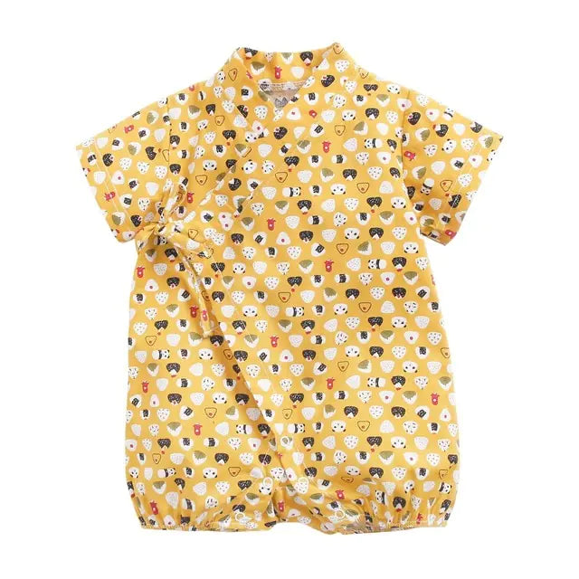 Lightweight Summer Kimono Outfit for Babies
