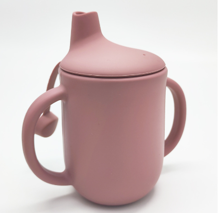 Portable Baby Feeding Cup – Spill-Proof, Ergonomic Design for Easy Mealtime