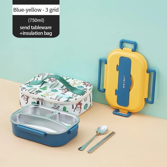 Portable Kids Lunch Box – Colorful, Durable, and Practical for On-the-Go Meals