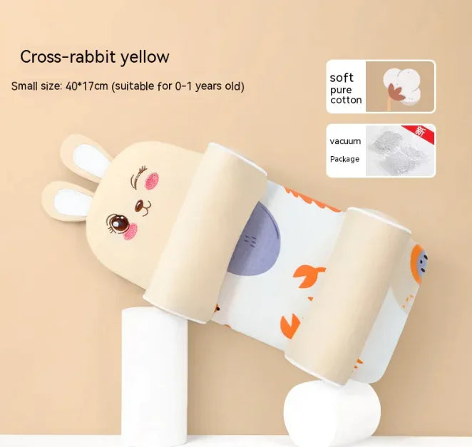 Newborn Buckwheat Cotton Pillow for Gentle Support and Comfort