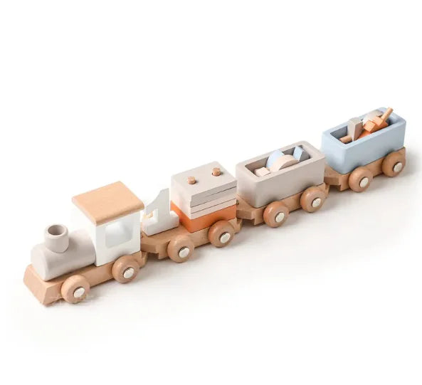 Small Wooden Vehicle Toys for Infants and Toddlers – Safe, Durable Design