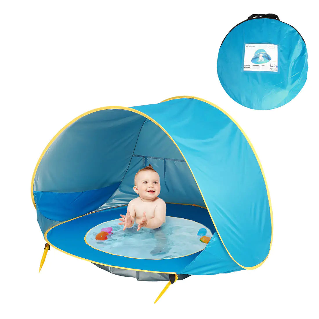 Baby Beach Tent – UV-Protecting and Waterproof Shelter for Outdoor Adventures
