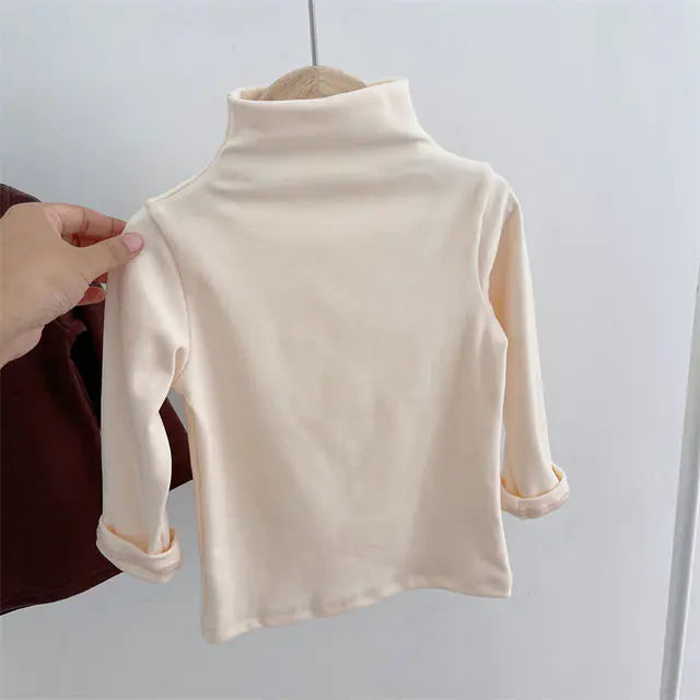 Kids Long Sleeve Turtleneck Top