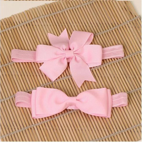 Pink Ribbon Bow Headband - Elegant and Versatile Accessory