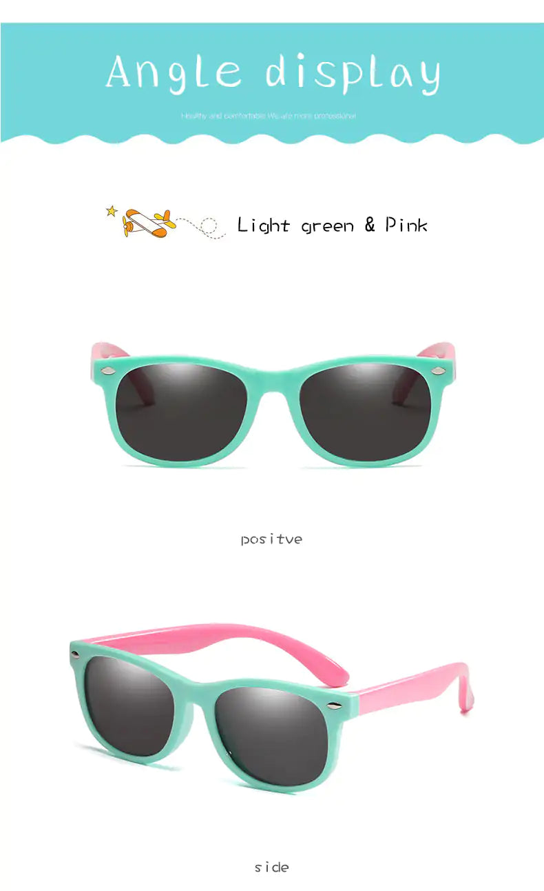 Kids Polarized Sunglasses – Durable, Stylish, and 100% UV Protection