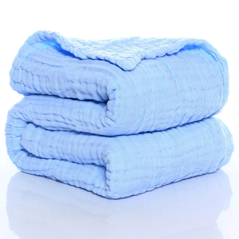Organic Baby Muslin Swaddle Blanket – Soft, Comfortable, and Chemical-Free - Size 105x105cm