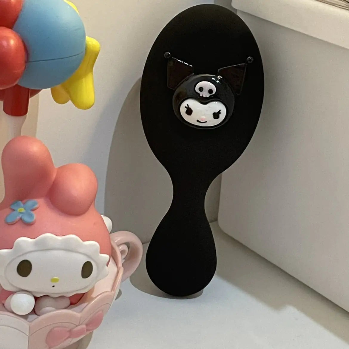 Cutie Character Hair Brush with Hello Kitty Design